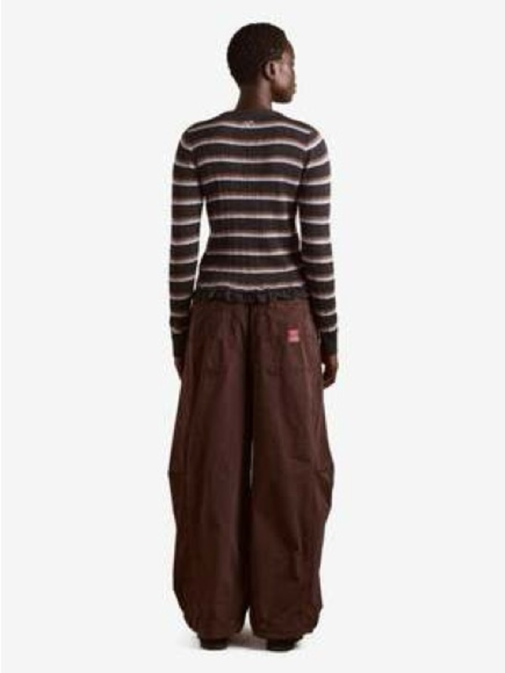 Damson Madder Liv Trouser- Brown size 6 - Picture 7 of 14
